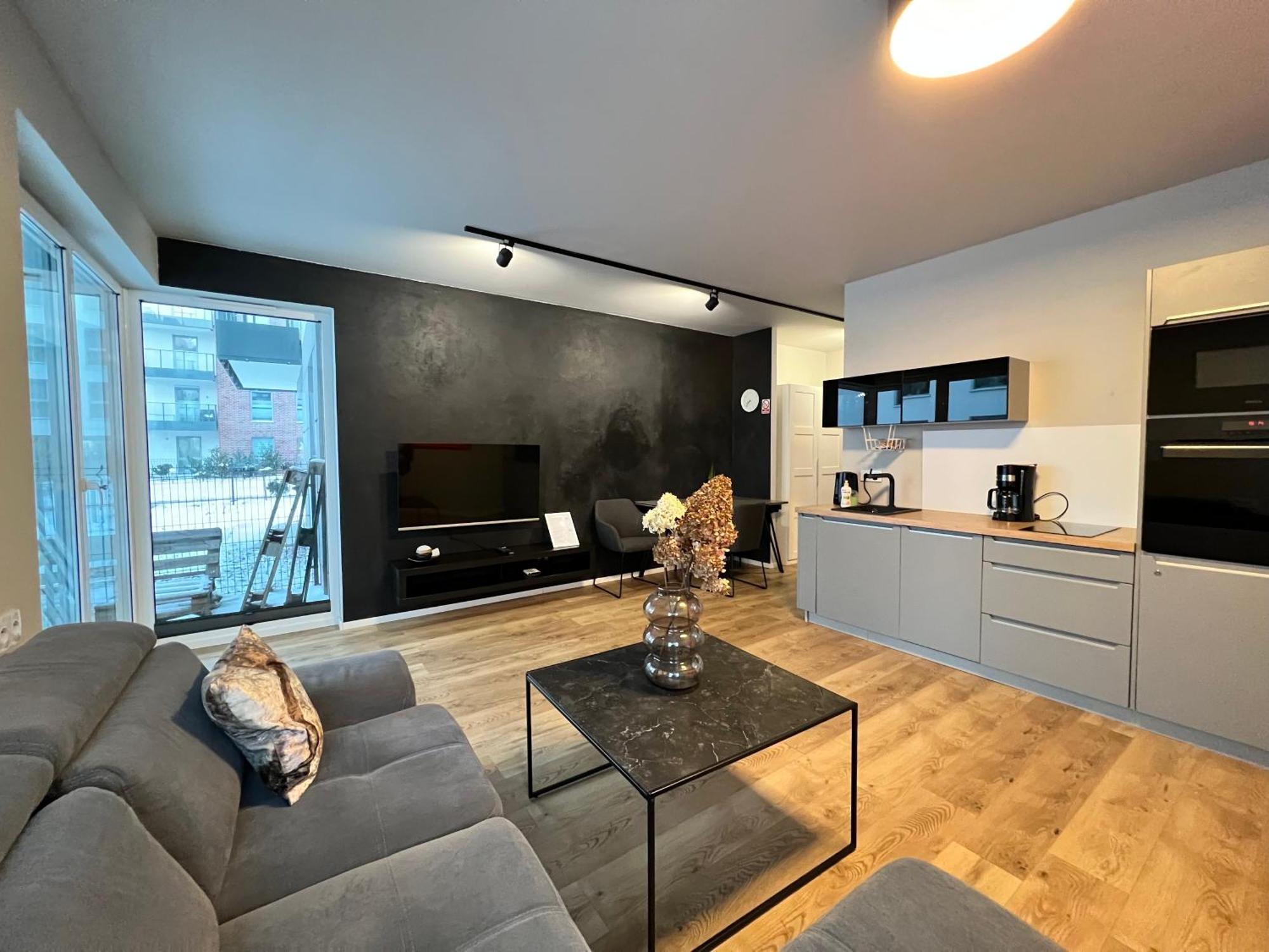 64M2 Apartment Oldtown Gdansk Yacht Marina Extérieur photo